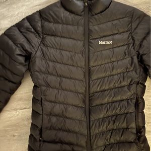 Marmot black puff jacket